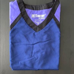Greys Anatomy Scrub Top